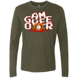T-Shirts Military Green / Small Game over Men's Premium Long Sleeve