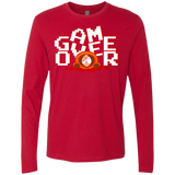 T-Shirts Red / Small Game over Men's Premium Long Sleeve