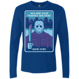 T-Shirts Royal / S Game Over Men's Premium Long Sleeve