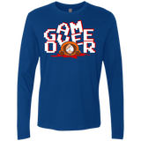 T-Shirts Royal / Small Game over Men's Premium Long Sleeve