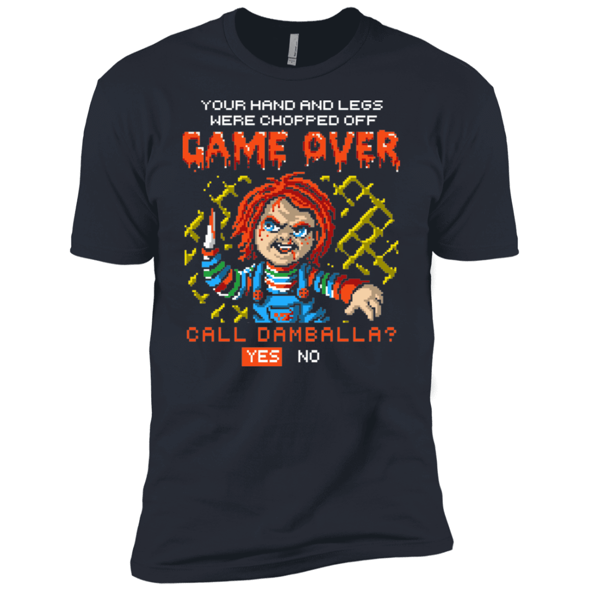 T-Shirts Indigo / X-Small Game Over Men's Premium T-Shirt
