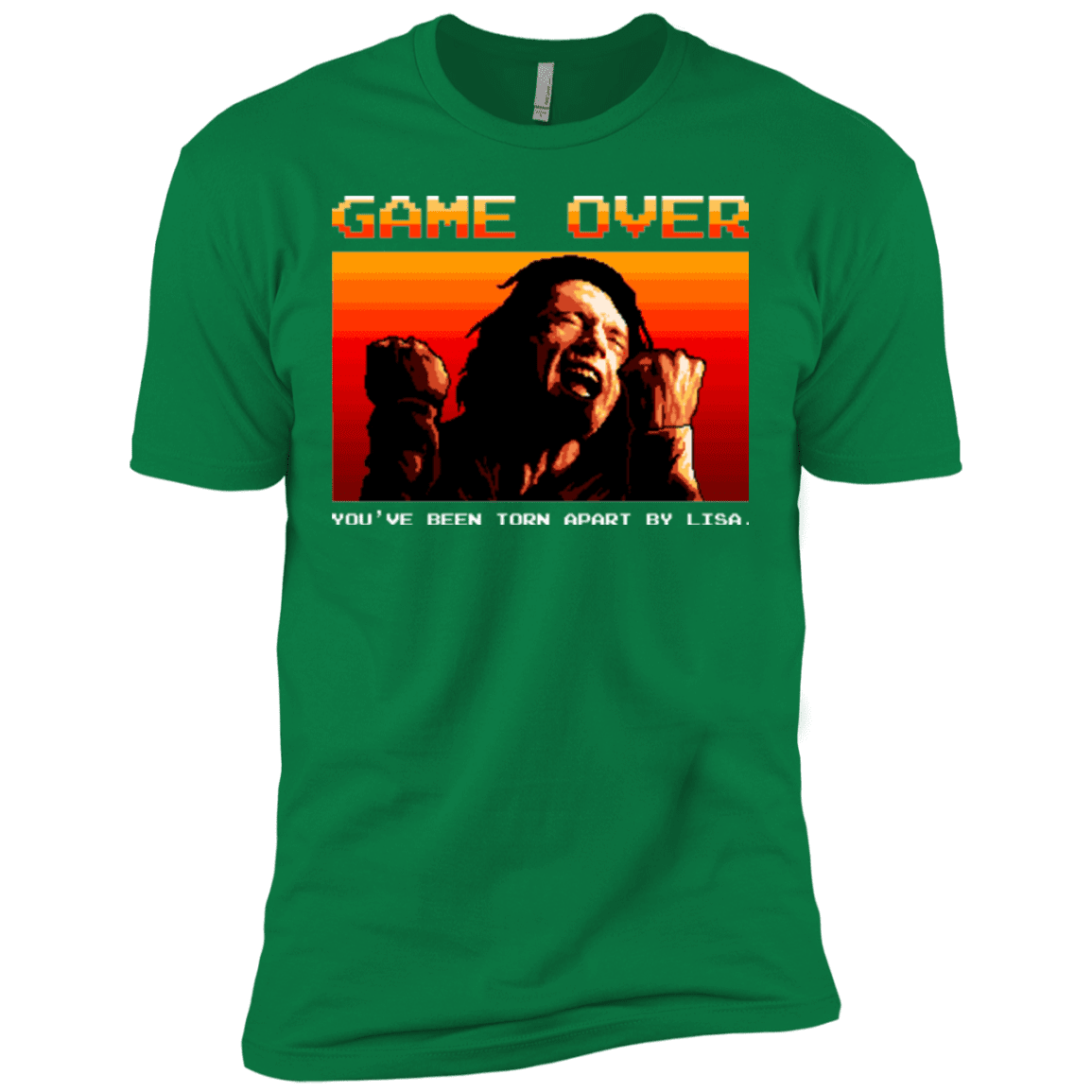 T-Shirts Kelly Green / X-Small Game Over Men's Premium T-Shirt
