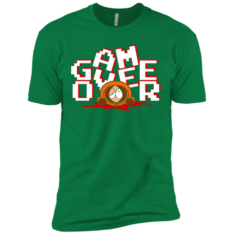 T-Shirts Kelly Green / X-Small Game over Men's Premium T-Shirt