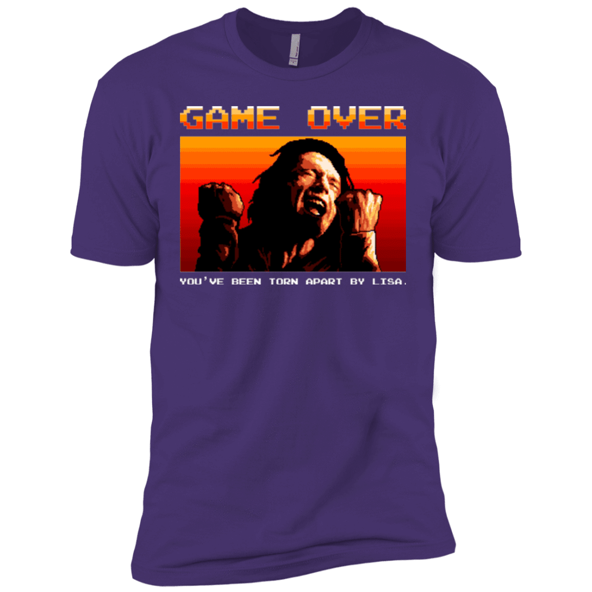 T-Shirts Purple / X-Small Game Over Men's Premium T-Shirt