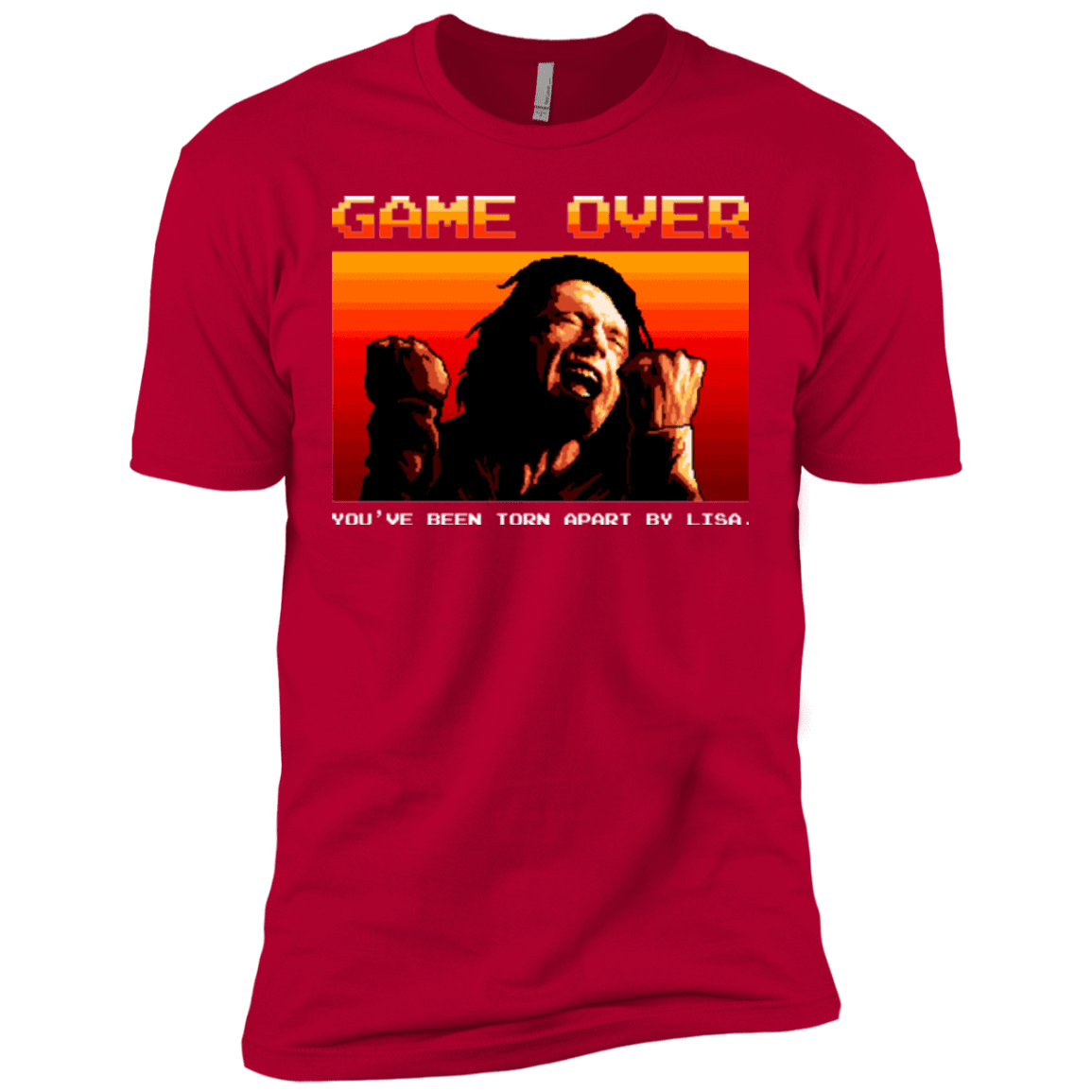 T-Shirts Red / X-Small Game Over Men's Premium T-Shirt