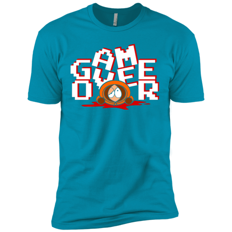 T-Shirts Turquoise / X-Small Game over Men's Premium T-Shirt