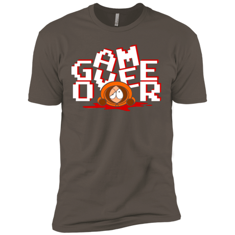 T-Shirts Warm Grey / X-Small Game over Men's Premium T-Shirt