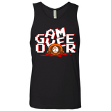T-Shirts Black / Small Game over Men's Premium Tank Top