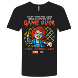 T-Shirts Black / X-Small Game Over Men's Premium V-Neck