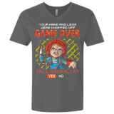 T-Shirts Heavy Metal / X-Small Game Over Men's Premium V-Neck