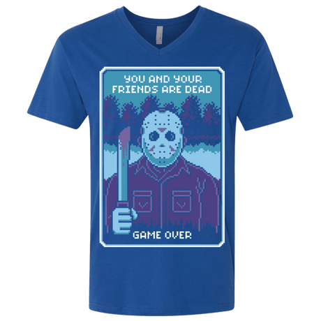 T-Shirts Royal / X-Small Game Over Men's Premium V-Neck