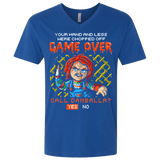 T-Shirts Royal / X-Small Game Over Men's Premium V-Neck