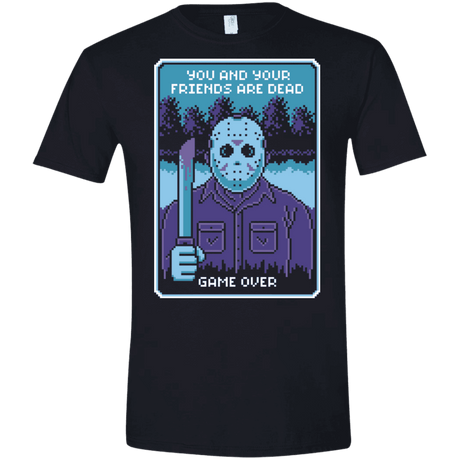 T-Shirts Black / X-Small Game Over Men's Semi-Fitted Softstyle