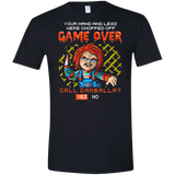 T-Shirts Black / X-Small Game Over Men's Semi-Fitted Softstyle