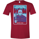 T-Shirts Cardinal Red / S Game Over Men's Semi-Fitted Softstyle