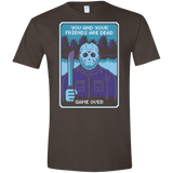 T-Shirts Dark Chocolate / S Game Over Men's Semi-Fitted Softstyle