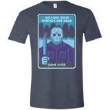 T-Shirts Heather Navy / S Game Over Men's Semi-Fitted Softstyle