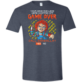 T-Shirts Heather Navy / S Game Over Men's Semi-Fitted Softstyle