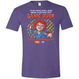T-Shirts Heather Purple / S Game Over Men's Semi-Fitted Softstyle