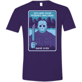 T-Shirts Purple / S Game Over Men's Semi-Fitted Softstyle