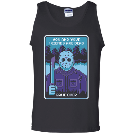 T-Shirts Black / S Game Over Men's Tank Top