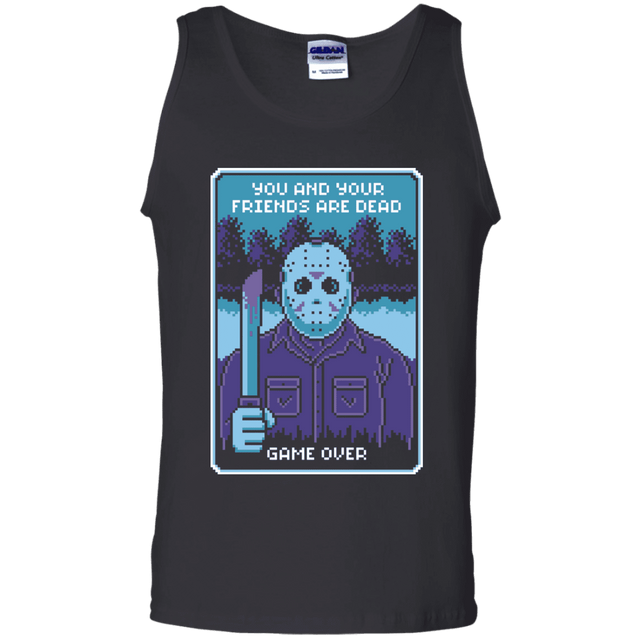 T-Shirts Black / S Game Over Men's Tank Top