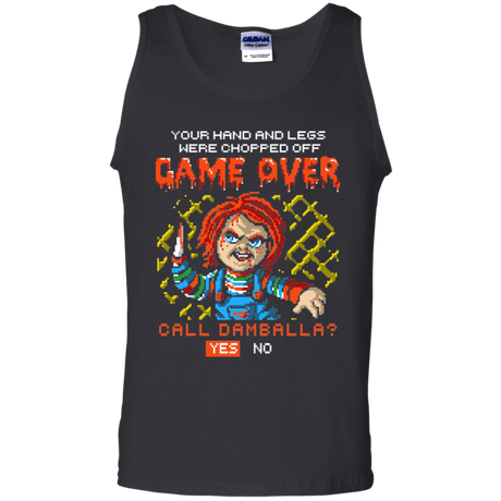 T-Shirts Black / S Game Over Men's Tank Top