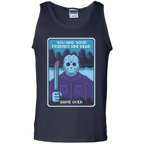 T-Shirts Navy / S Game Over Men's Tank Top