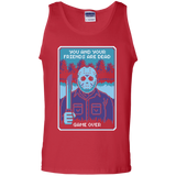 T-Shirts Red / S Game Over Men's Tank Top