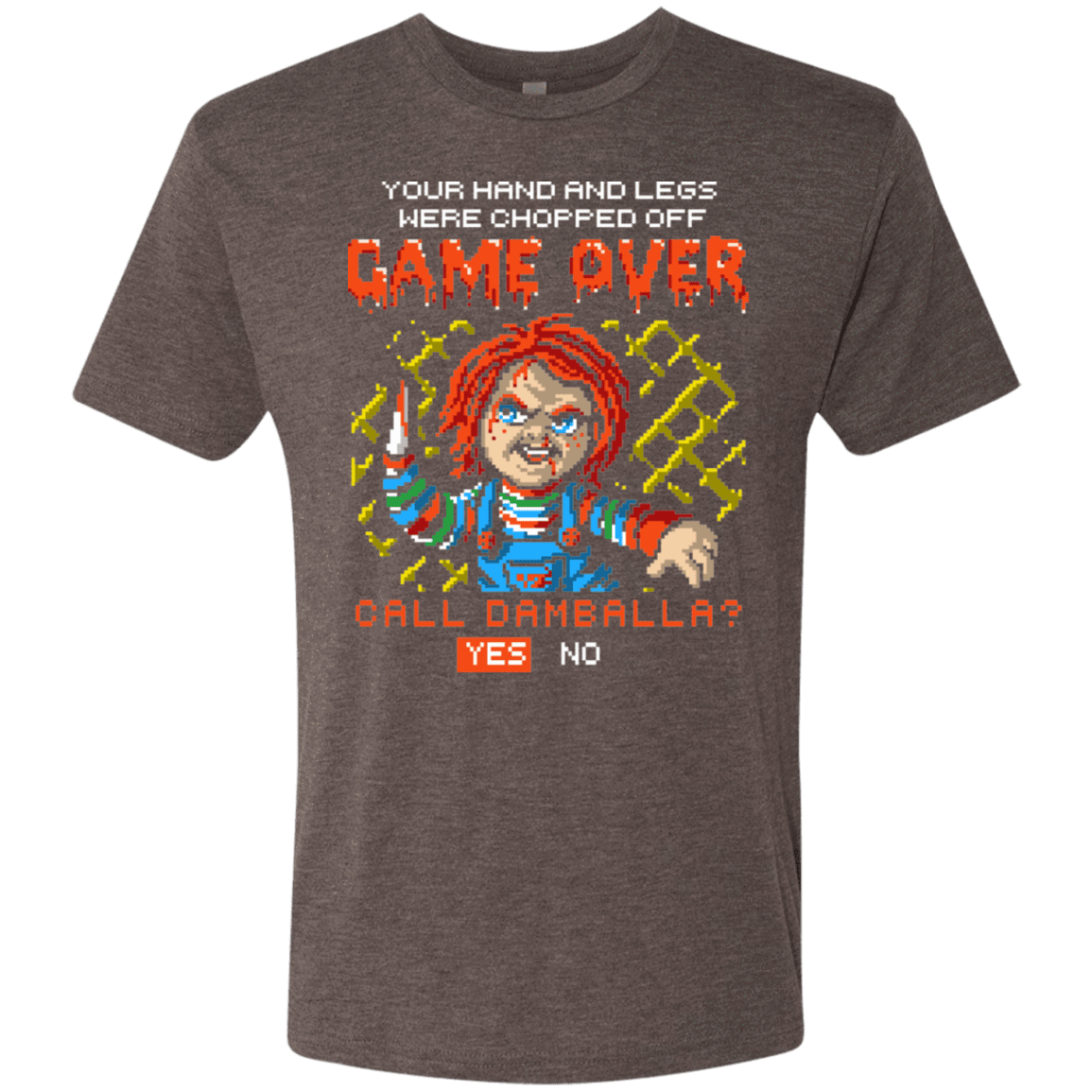 T-Shirts Macchiato / S Game Over Men's Triblend T-Shirt
