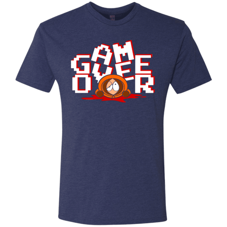 T-Shirts Vintage Navy / Small Game over Men's Triblend T-Shirt