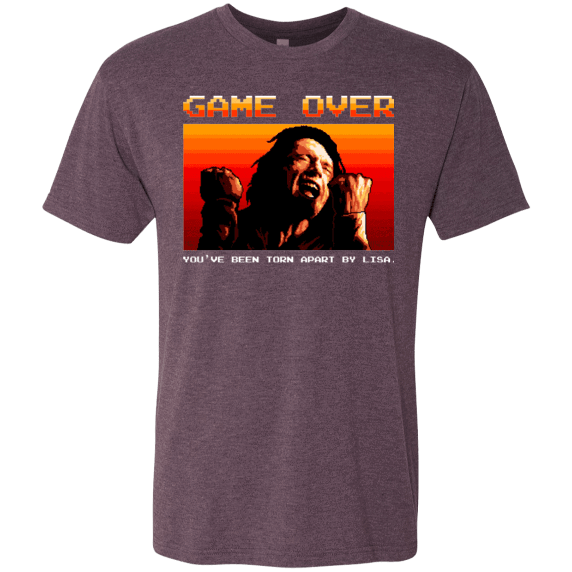 T-Shirts Vintage Purple / Small Game Over Men's Triblend T-Shirt