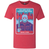 T-Shirts Vintage Red / S Game Over Men's Triblend T-Shirt