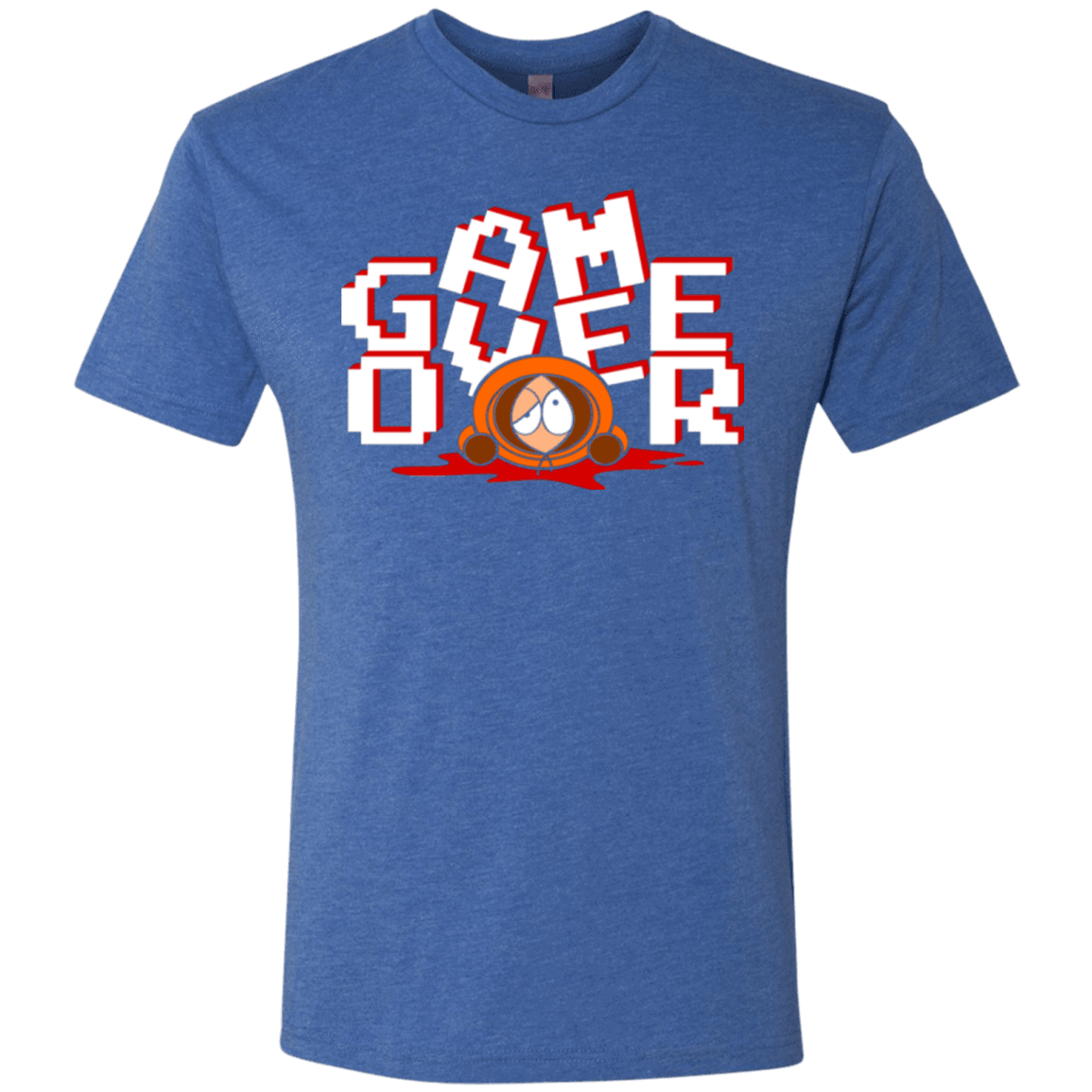 T-Shirts Vintage Royal / Small Game over Men's Triblend T-Shirt