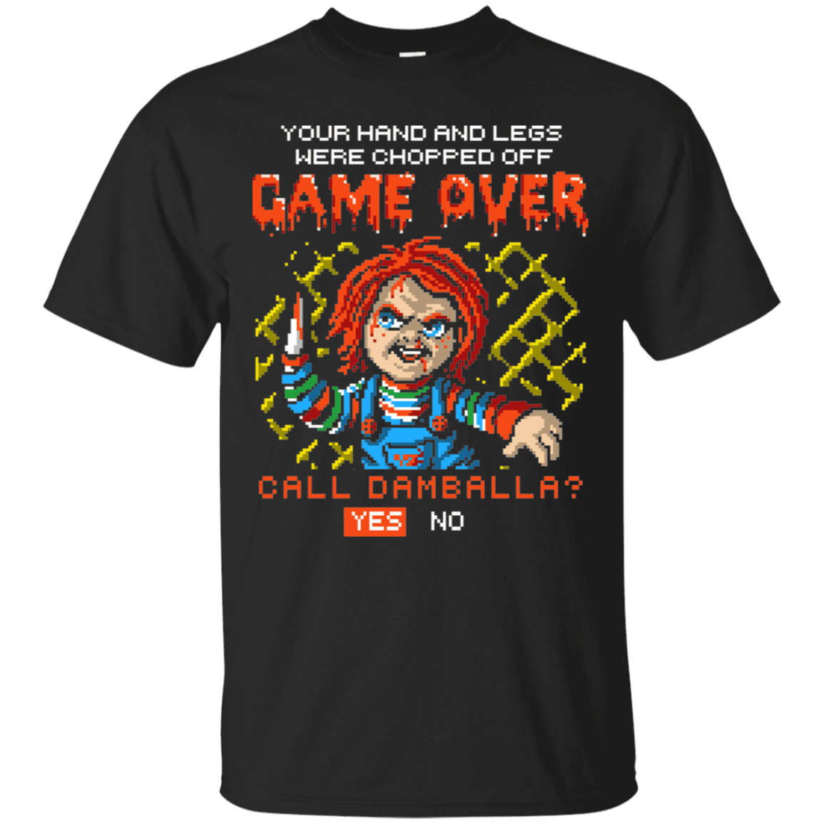 T-Shirts Black / S Game Over T-Shirt