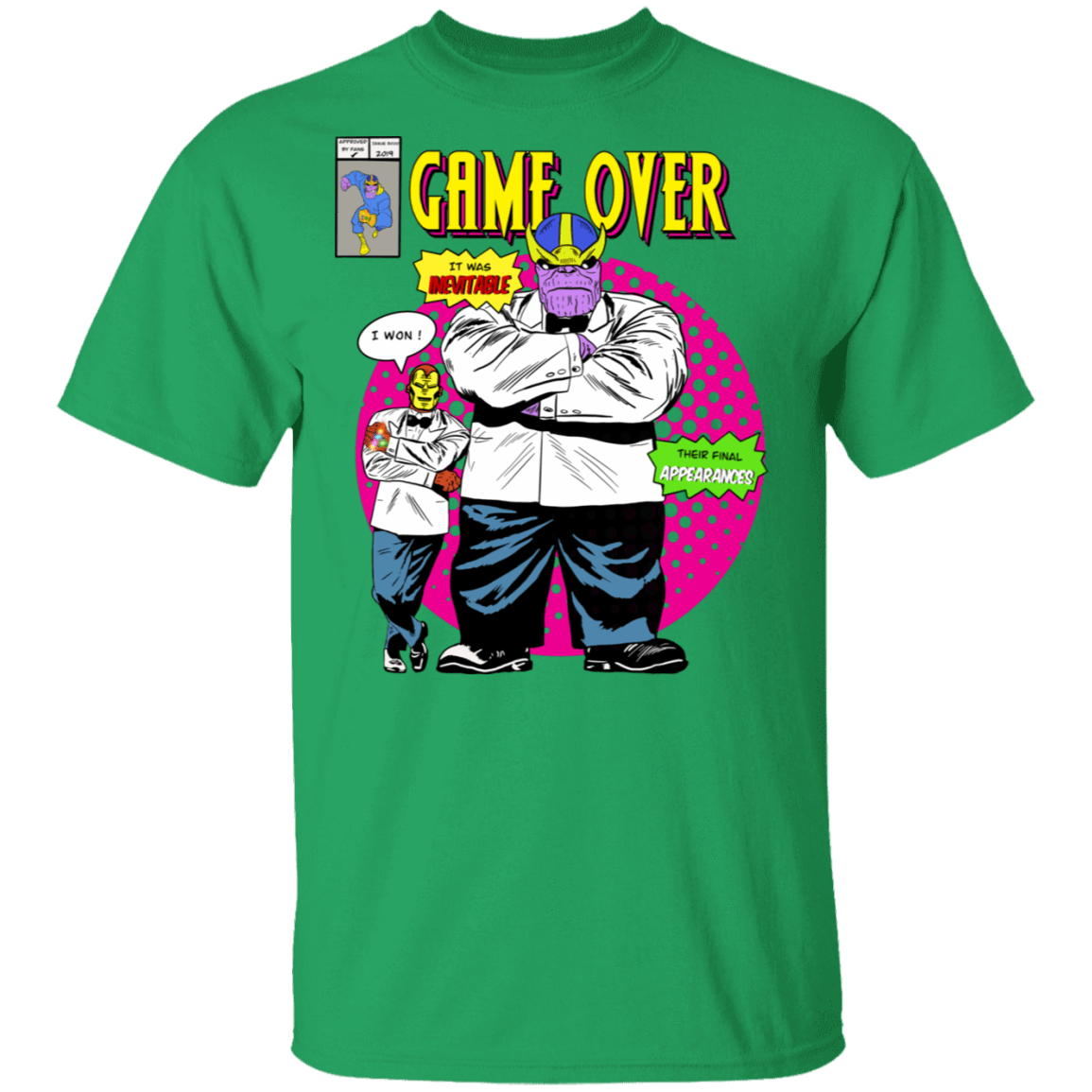 T-Shirts Irish Green / S Game Over T-Shirt