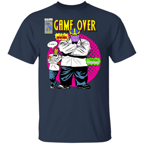 T-Shirts Navy / S Game Over T-Shirt