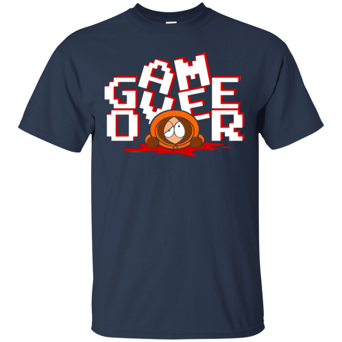 T-Shirts Navy / Small Game over T-Shirt