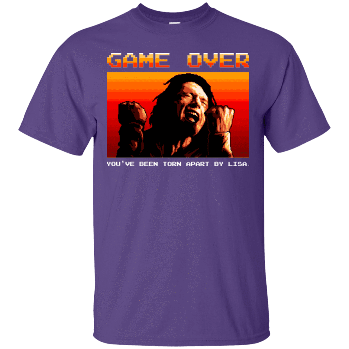 T-Shirts Purple / Small Game Over T-Shirt