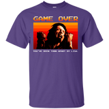 T-Shirts Purple / Small Game Over T-Shirt