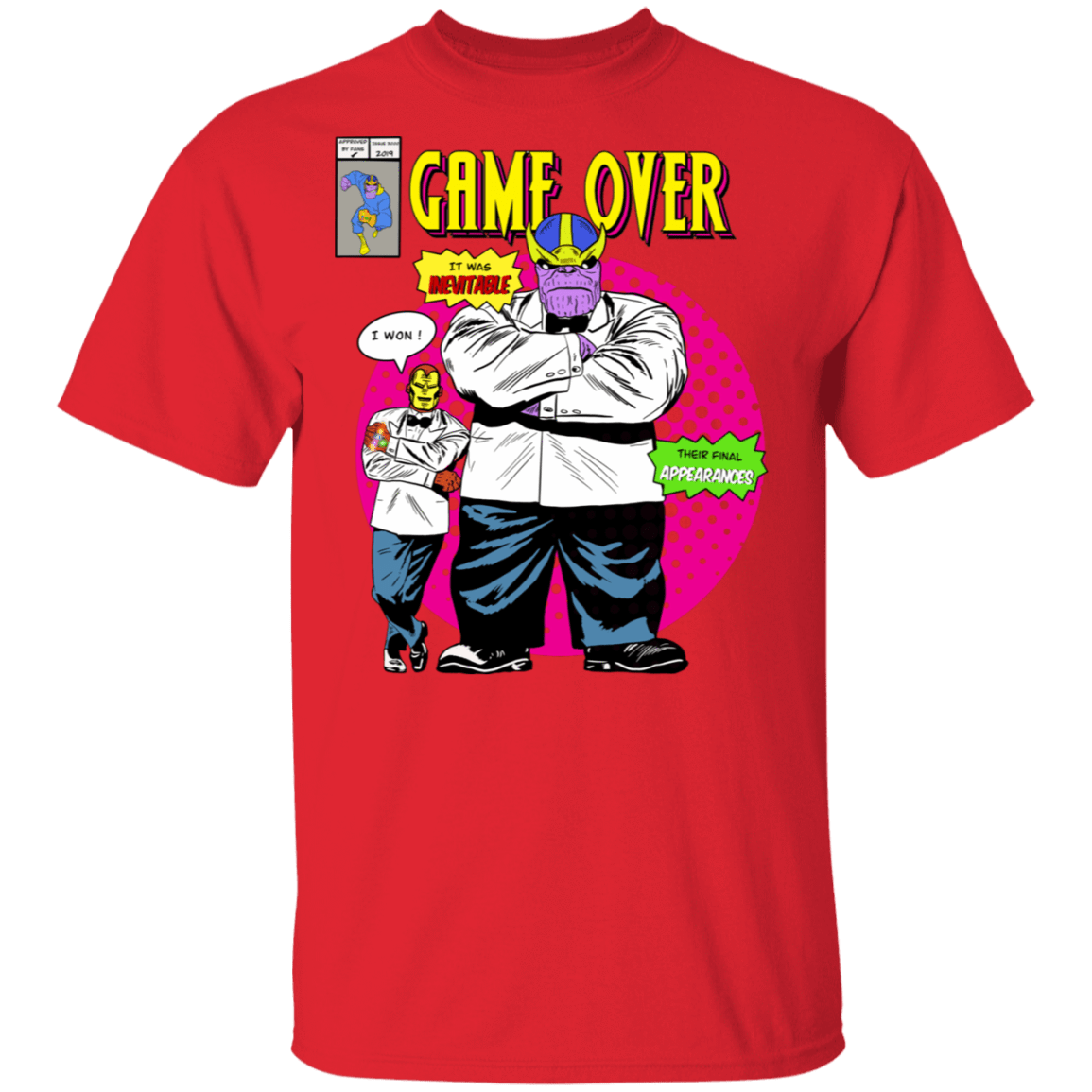 T-Shirts Red / S Game Over T-Shirt