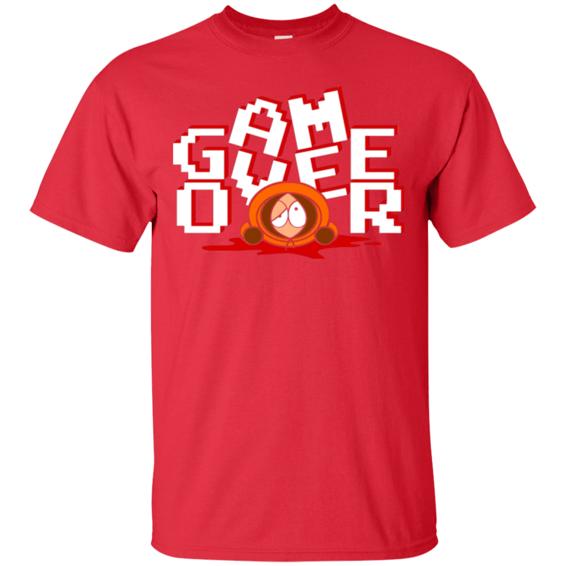 T-Shirts Red / Small Game over T-Shirt