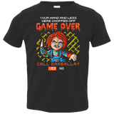 T-Shirts Black / 2T Game Over Toddler Premium T-Shirt