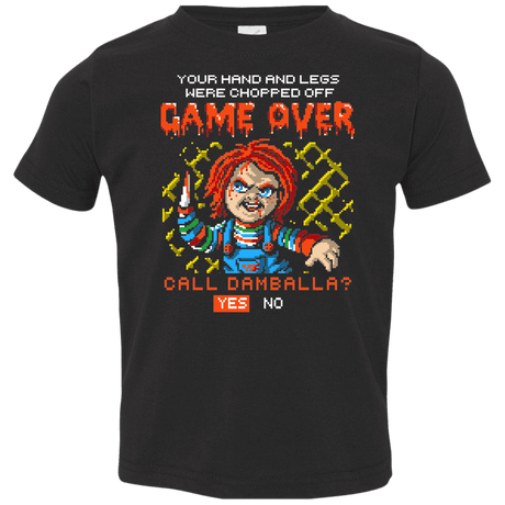 T-Shirts Black / 2T Game Over Toddler Premium T-Shirt