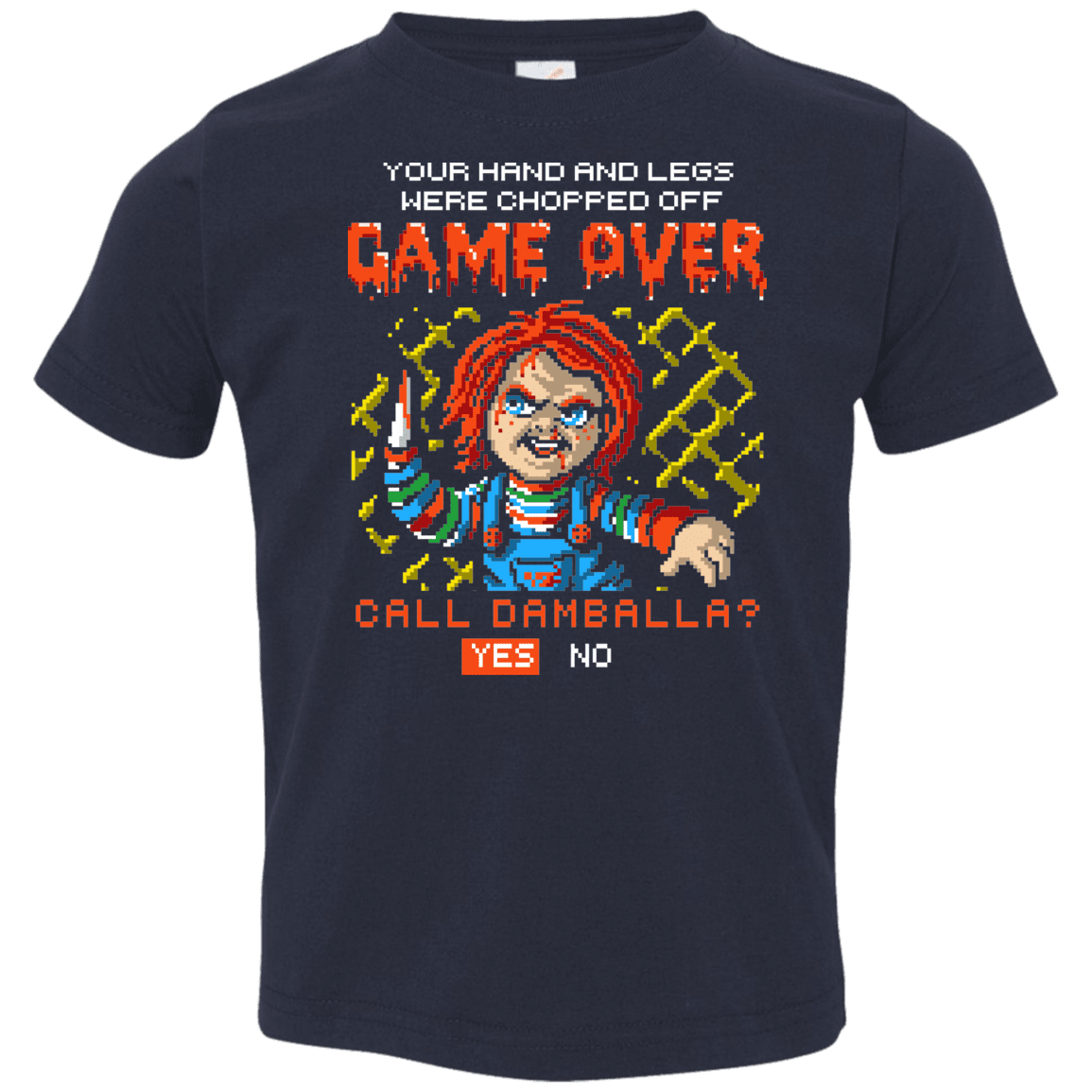 T-Shirts Navy / 2T Game Over Toddler Premium T-Shirt