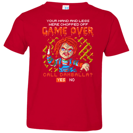 T-Shirts Red / 2T Game Over Toddler Premium T-Shirt