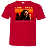 T-Shirts Red / 2T Game Over Toddler Premium T-Shirt