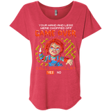 T-Shirts Vintage Red / X-Small Game Over Triblend Dolman Sleeve