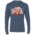 T-Shirts Indigo / X-Small Game over Triblend Long Sleeve Hoodie Tee
