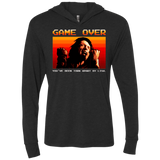 T-Shirts Vintage Black / X-Small Game Over Triblend Long Sleeve Hoodie Tee